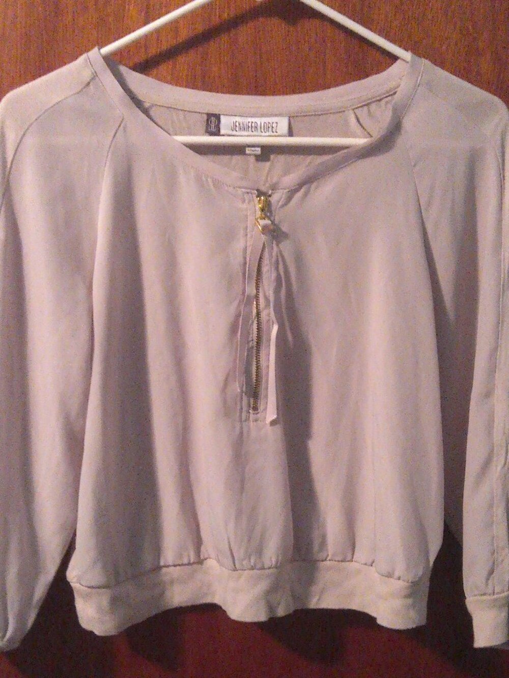Women's XS Jennifer Lopez Sheer Blouse